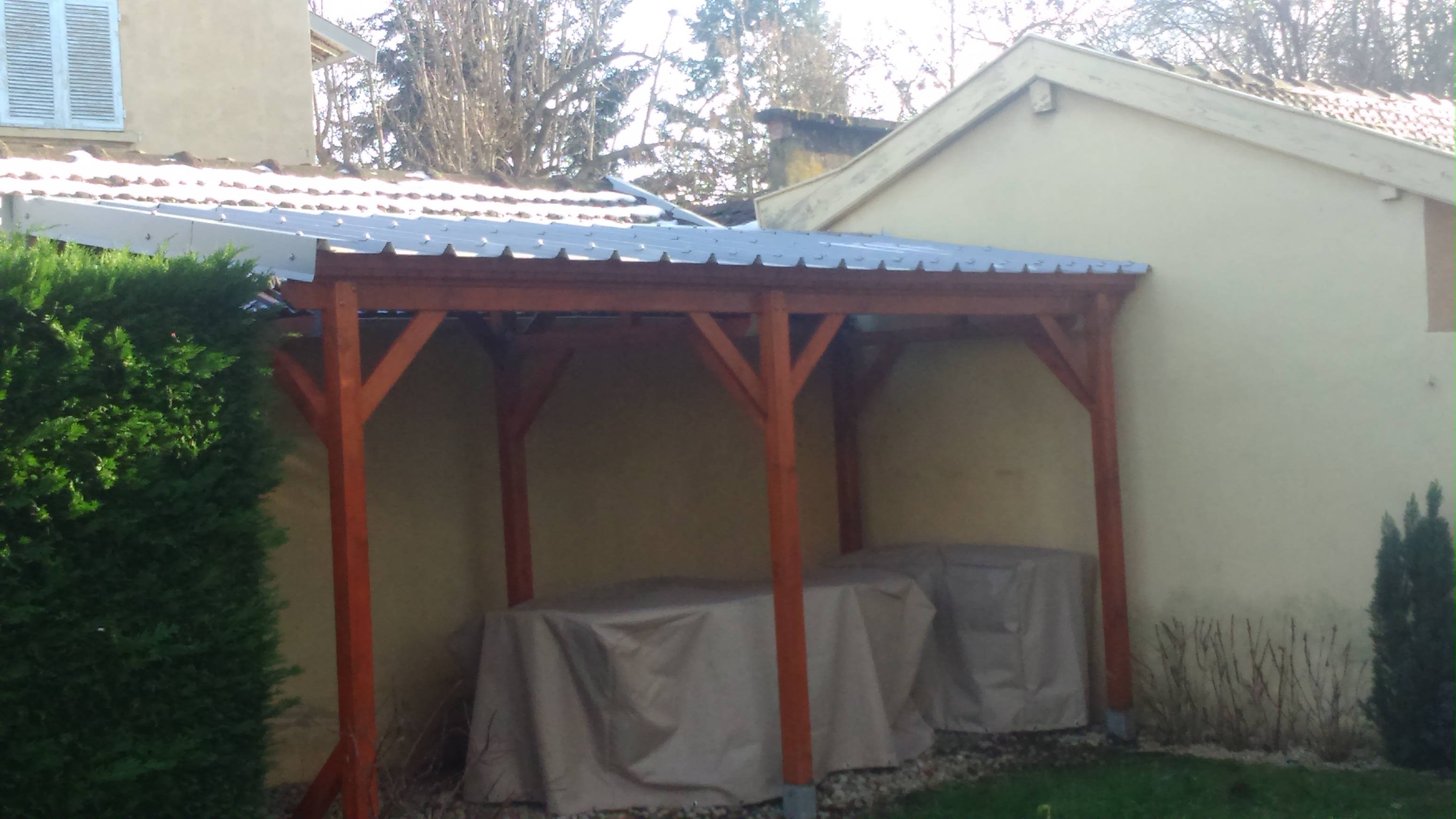 Toiture pour un carpot