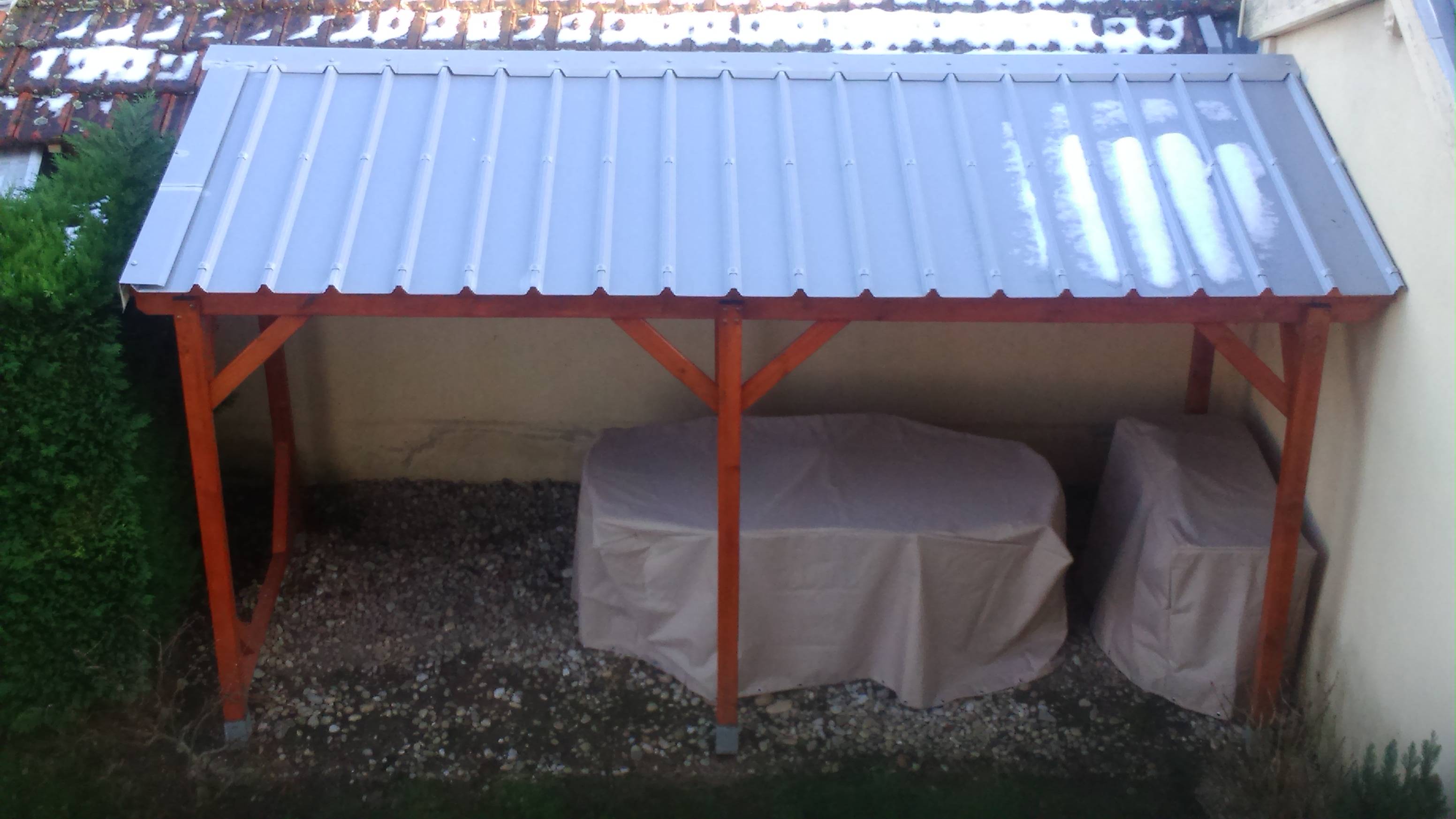 Toiture pour un carpot