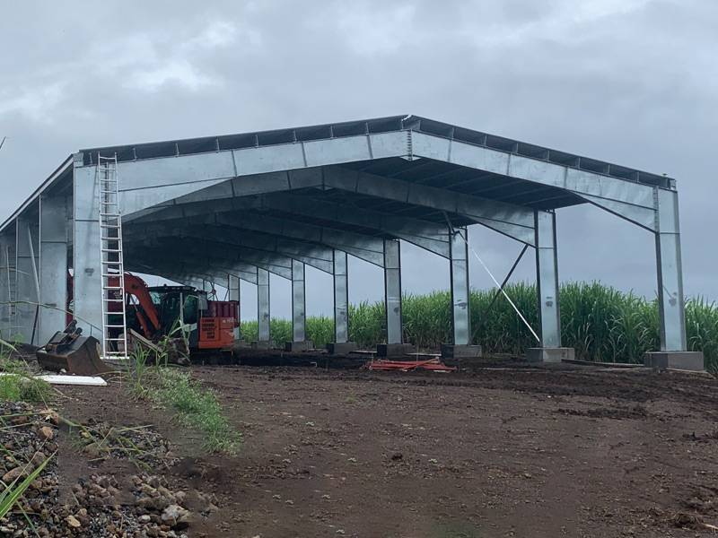 Bâtiment adapté pour zones cycloniques