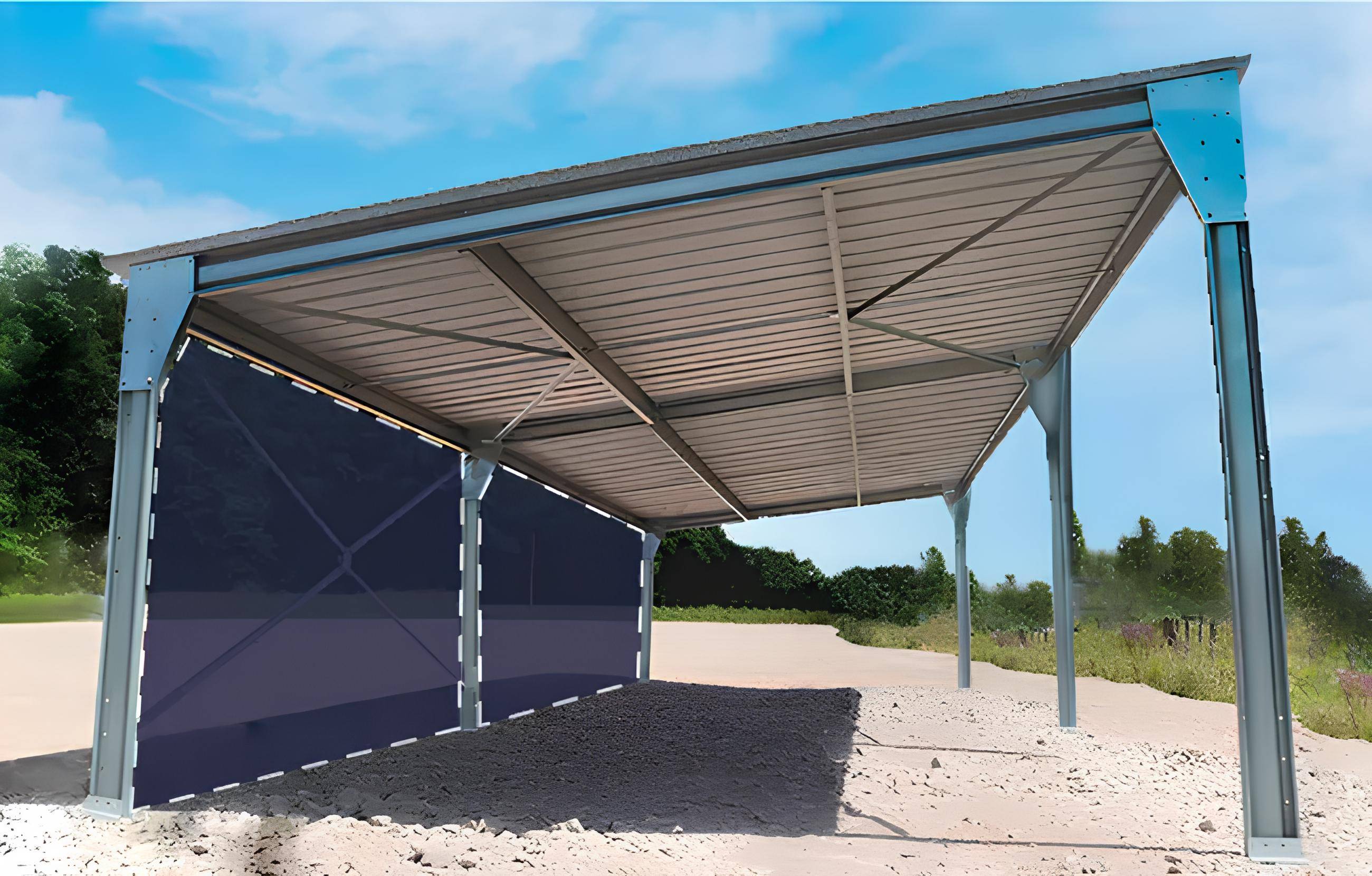 Abri en kit bardé 2 faces