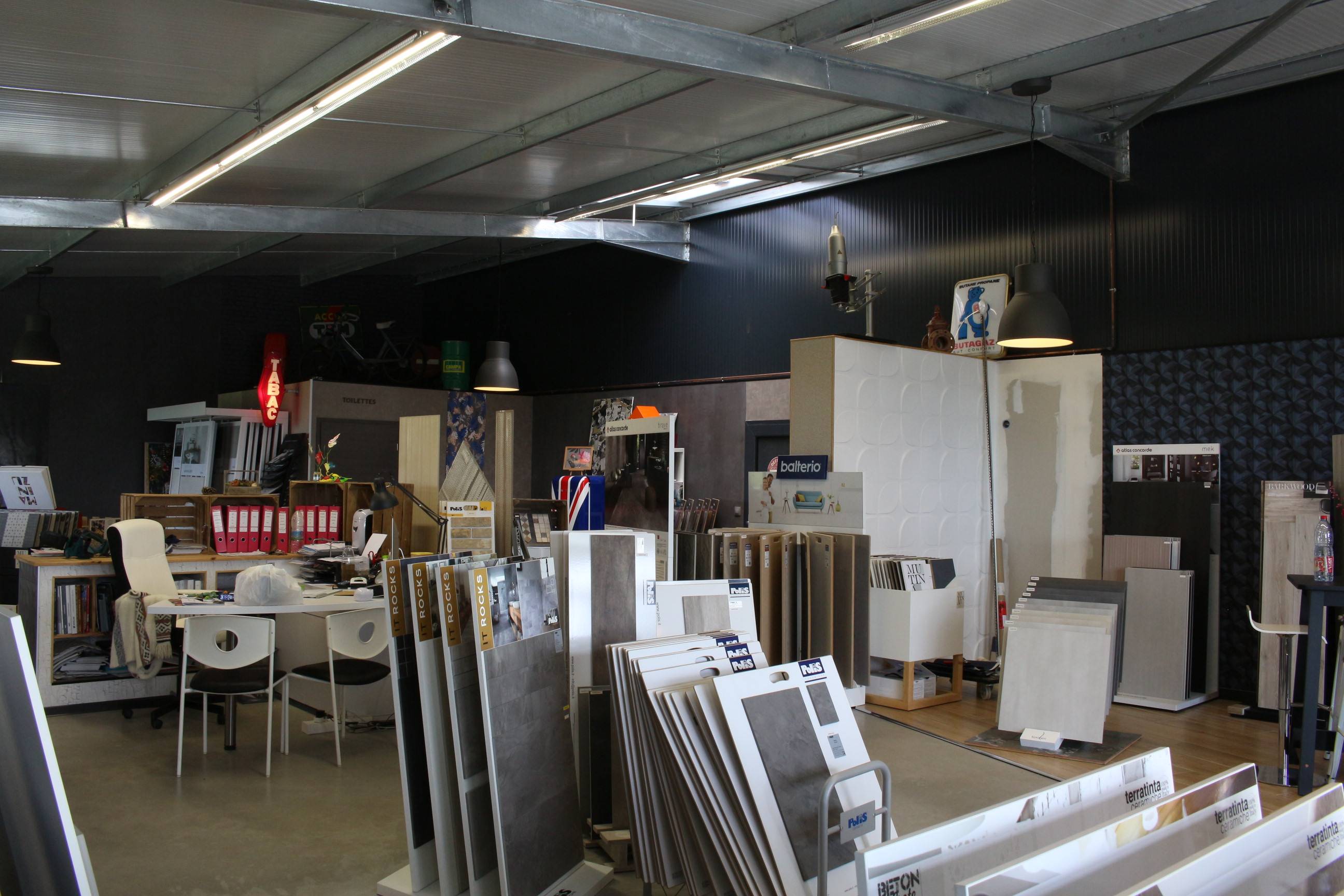 Industrial building of MS. DARDENNE, business owner in France