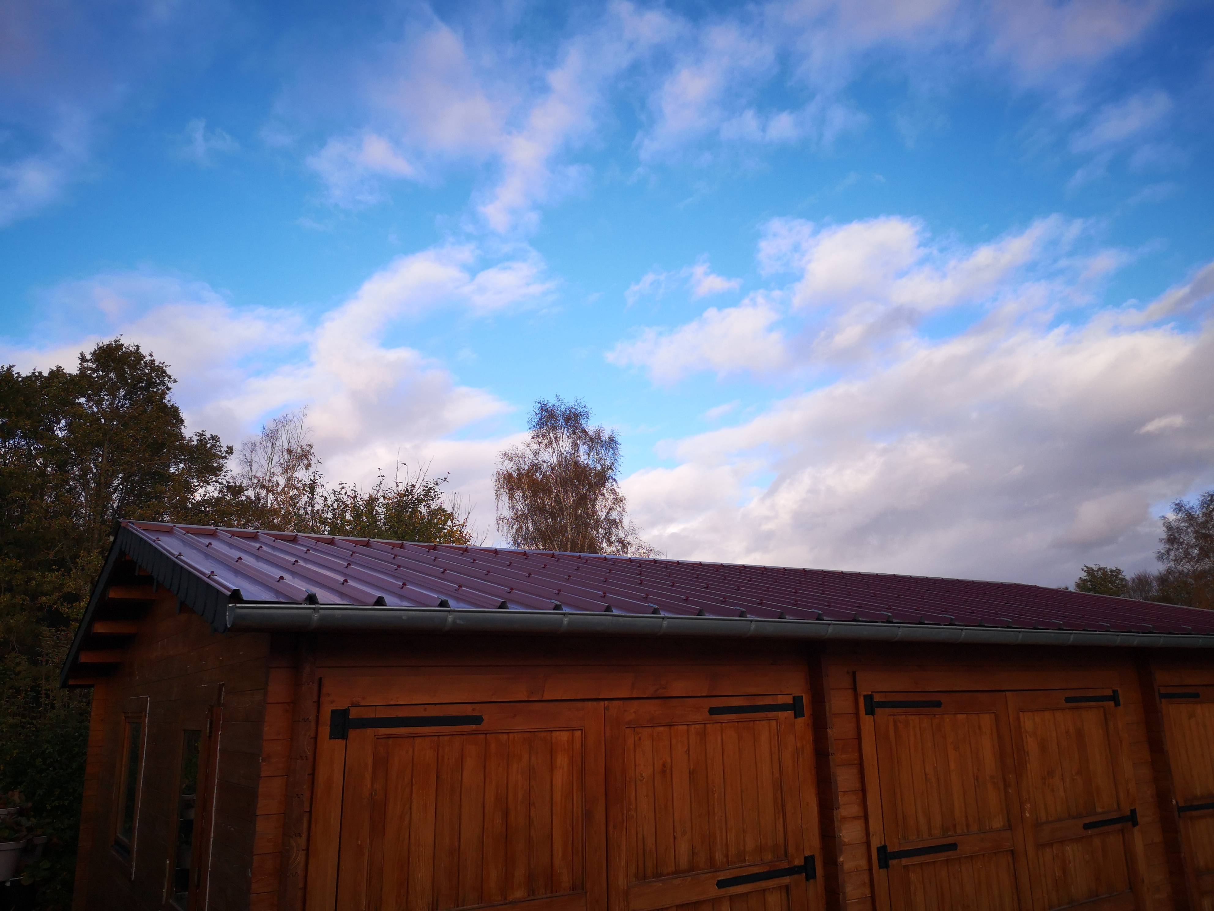tôles pour garage