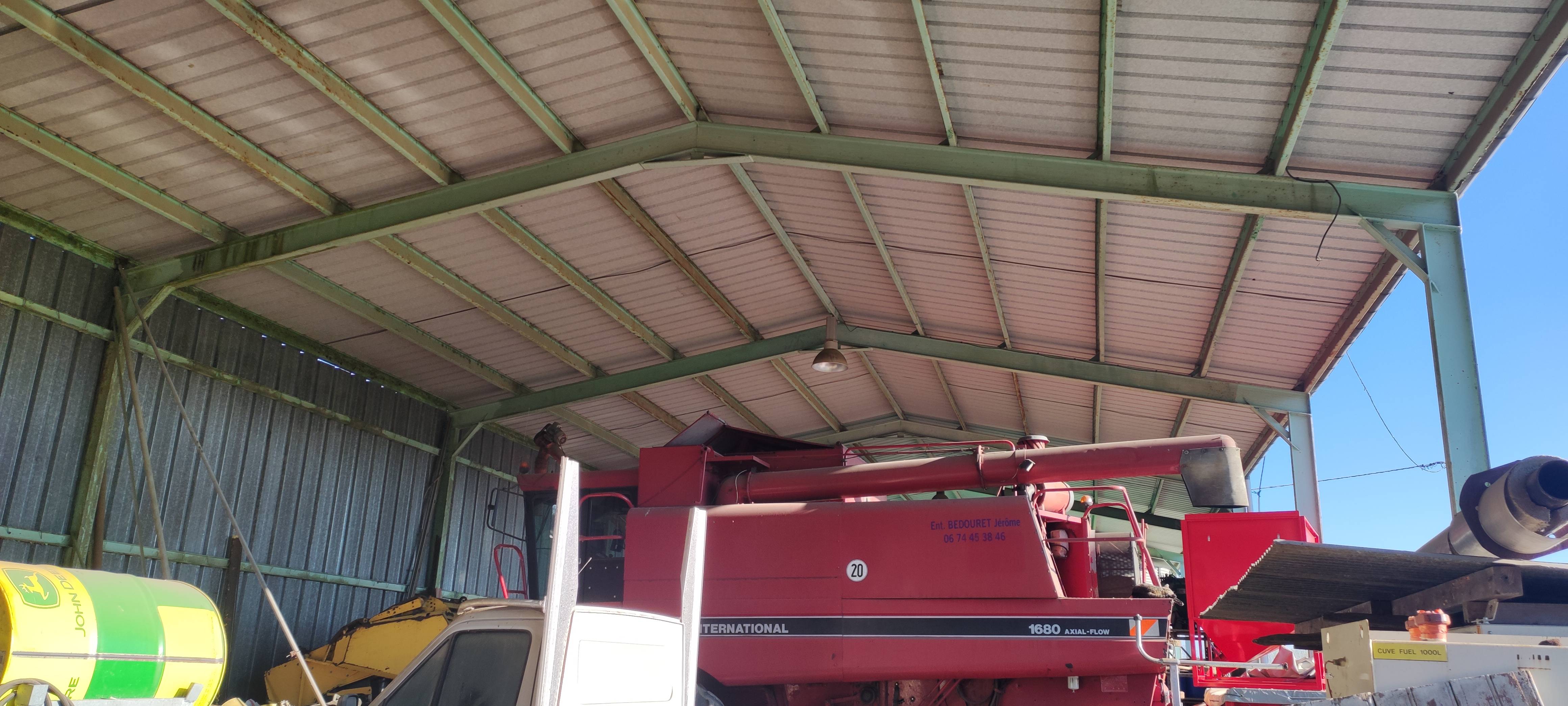 Tôles pour Hangar Agricole à Budos