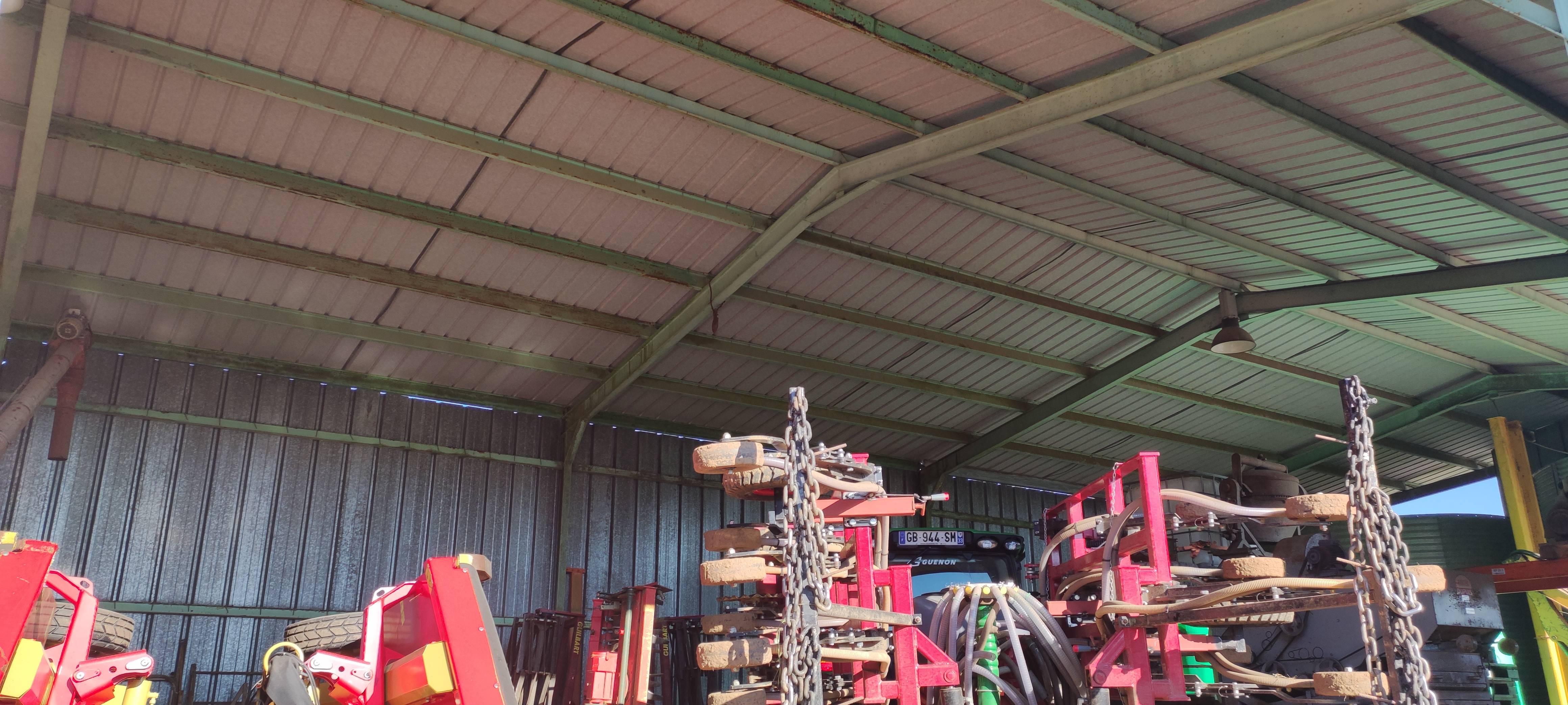 Tôles pour Hangar Agricole à Budos