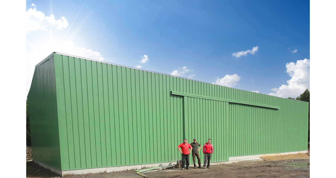 HANGAR EN KIT EN BELGIQUE - WALLONIE (JURBISE)