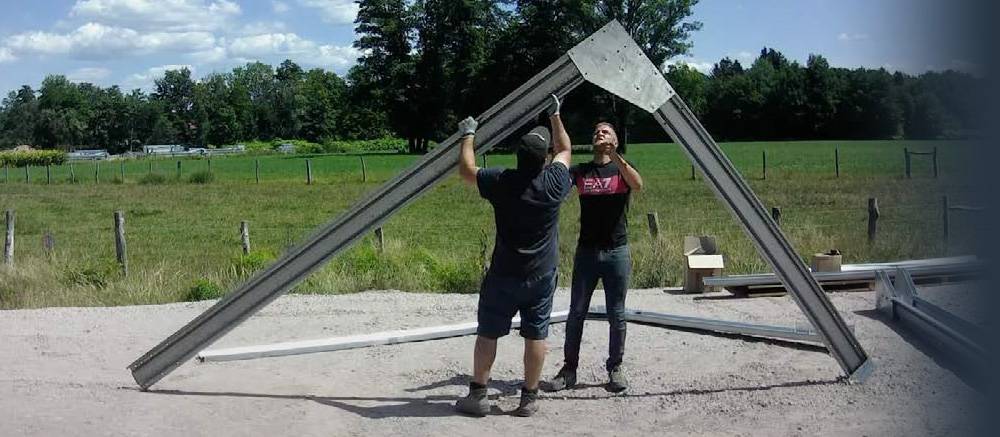 Montage facile d'un bâtiment en kit batimentsmoinschers.com