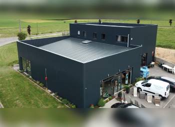 Bâtiment en kit sur-mesure vu de haut