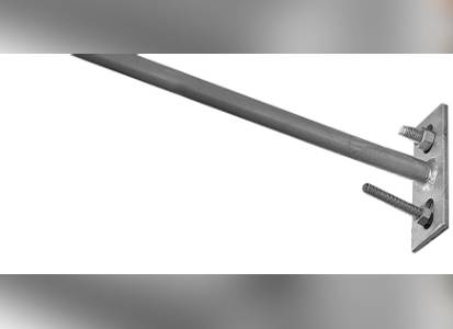 Vue de liernes sur fond blanc