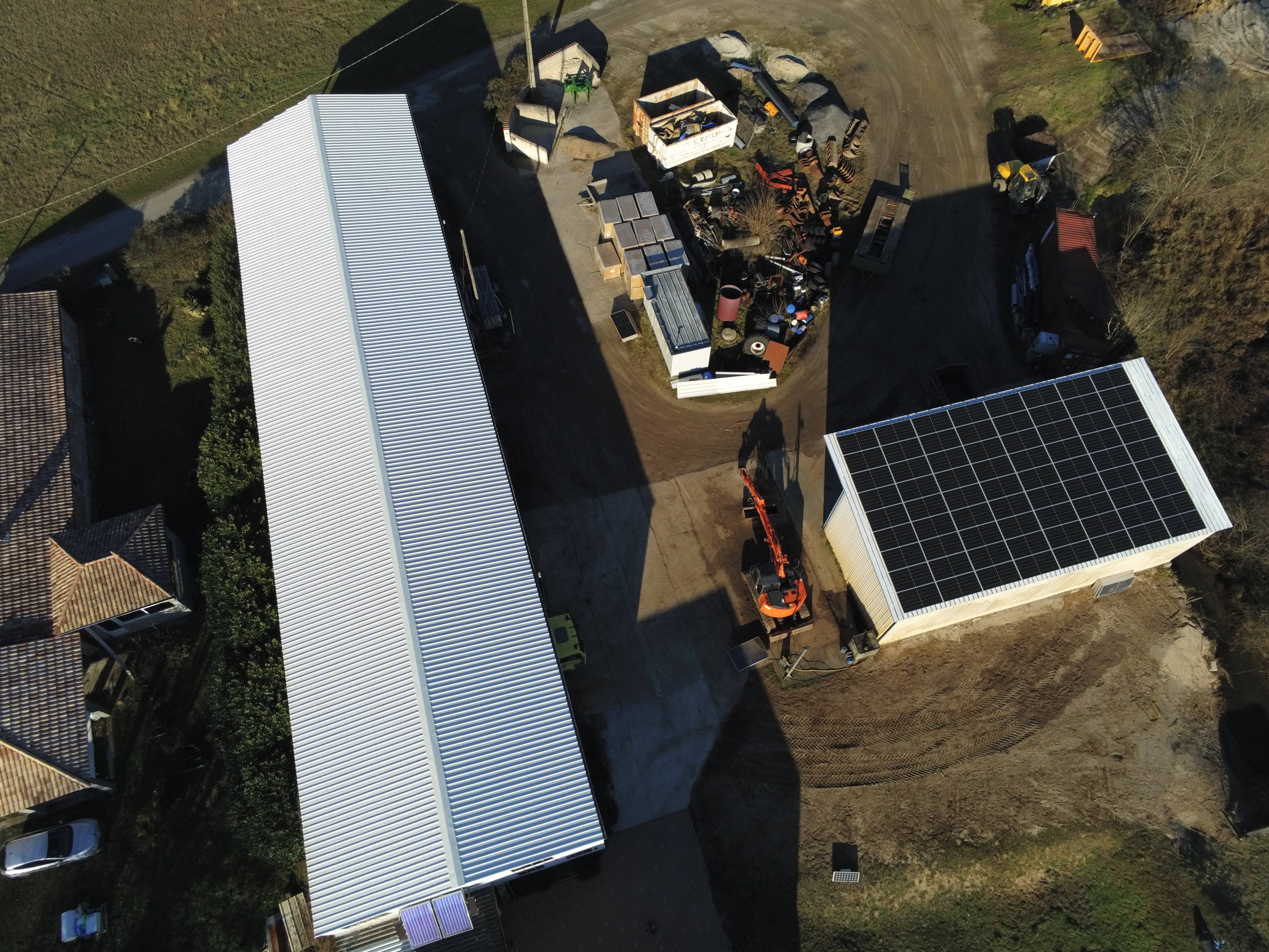 Tôles pour Hangar Agricole à Budos