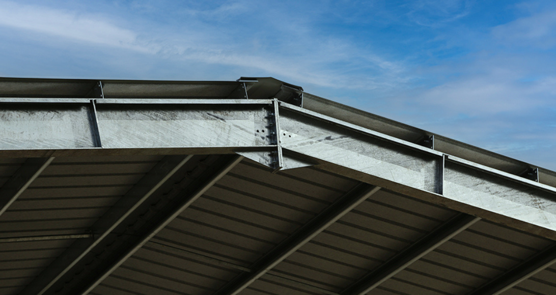 Charpente métallique galvanisée à chaud